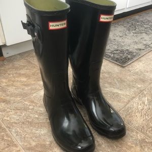 Wide Calf Hunter Boots Size 10